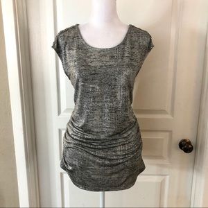 Calvin Klein silver blouse